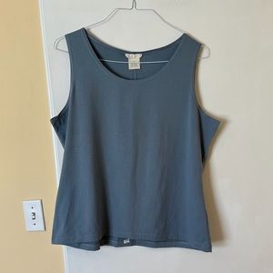 J. Jill Blue Sleeveless Top NWOT
